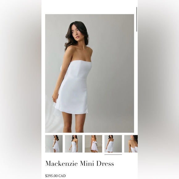 Mackenzie Mini Dress- Park and Fifth. Worn once, has been hand washed. Size XL. - Picture 2 of 6